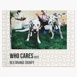 Rex Orange County Who Cares Poster Jigsaw Puzzle