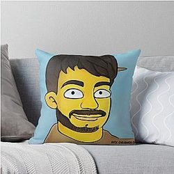 Rex Orange County - Pony - Cartoon Throw Pillow