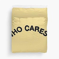 Who Cares Rex Orange County Duvet Cover