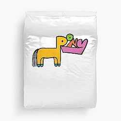 Pony Rex Orange County Duvet Cover Becomes: 

Pony Rex Orange County Duvet Cover