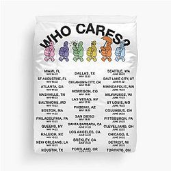 Rex Orange County Tour Duvet Cover