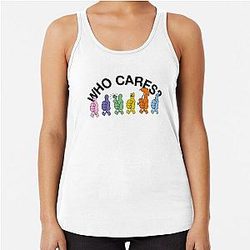 Who Cares Rex Orange County Racerback Tank Top