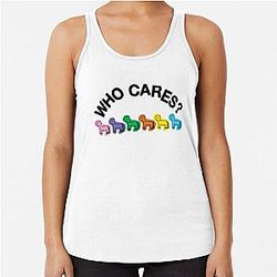 REX ORANGE COUNTY PONY Racerback Tank Top