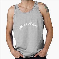 Who Cares Hoodie - Rex Orange County Tank Top