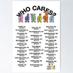 rex orange county tour poster