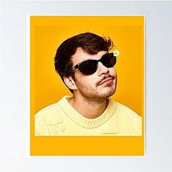Rex Orange County with Glass Poster