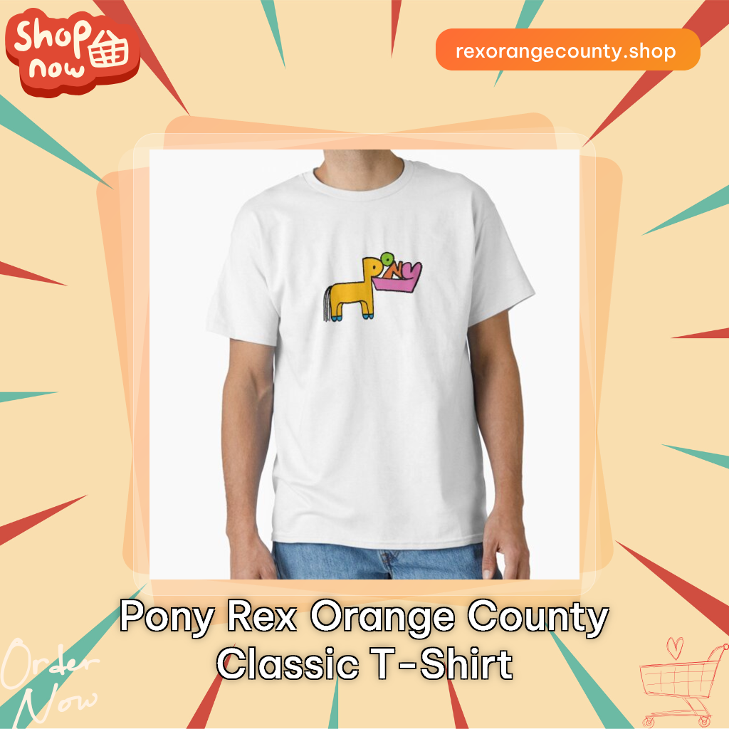 Pony Rex Orange County Classic T-Shirt