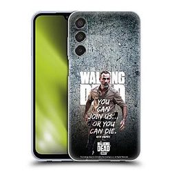 Head Case Designs Officially Licensed AMC The Walking Dead Join Us Rick Grimes Legacy Soft Case Compatible with Samsung M15/F15 5G
