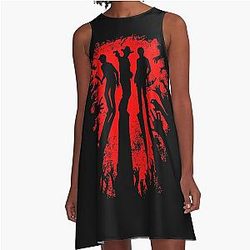 Rick Grimes and the team A-Line Dress