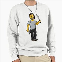 Rick Grimes + Simpson Sweatshirt