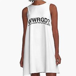 What Would Rick Grimes Do A-Line Dress