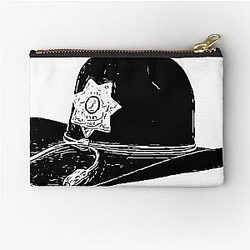 Rick Grimes Hat Zipper Pouch