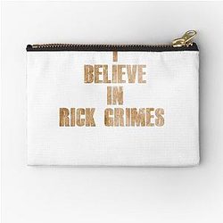 I Believe in Rick Grimes Zipper Pouch