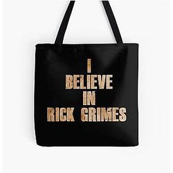 I Believe in Rick Grimes Tote Bag