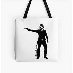 Rick Grimes The Walking Dead All Over Print Tote Bag