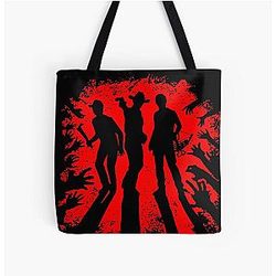 Rick Grimes and Team All Over Print Tote Bag