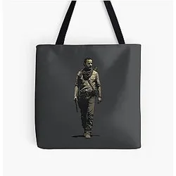 The Walking Dead Rick Grimes All Over Print Tote Bag