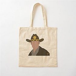 Rick Grimes Cotton Tote Bag