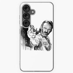 Rick Grimes - Black Samsung Galaxy Soft Case