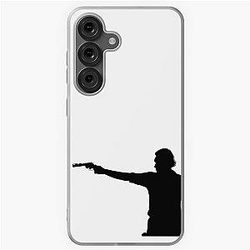 Rick Grimes Aiming Revolver Soft Case for Samsung Galaxy