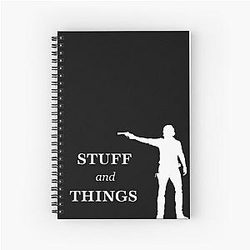 Rick Grimes Spiral Notebook