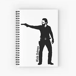 Rick Grimes Spiral Notebook