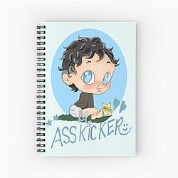 Lil Rick Grimes Spiral Notebook
