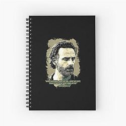 The Walking Dead Quotes Spiral Notebook