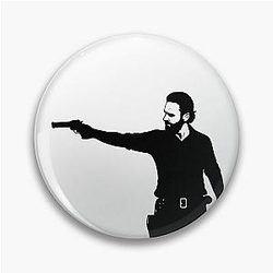 Rick Grimes Walking Dead Pin