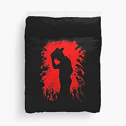 Rick Grimes and the Walking Dead Duvet Cover