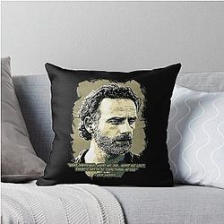 Rick Grimes Throw Pillow