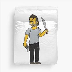 Rick Grimes as Design Duvet Cover