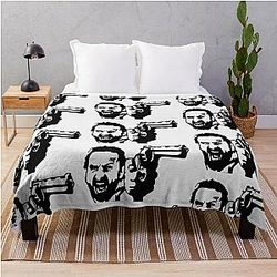 Rick Grimes Python Throw Blanket