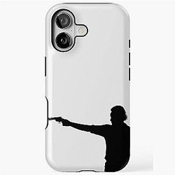 Rick Grimes Aiming Revolver iPhone Case