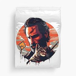 Rick Grimes Duvet Cover