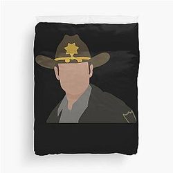 Rick Grimes Duvet Cover