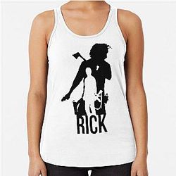 Rick Grimes and The Walking Dead Racerback Tank Top