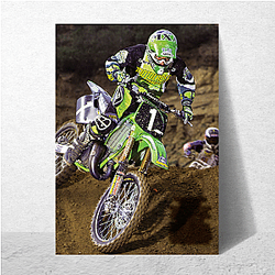 Ricky Carmichael became a NASCAR racer Ricky Carmichael Posters