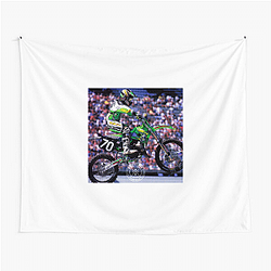 Ricky Carmichael designs Supercross tracks Ricky Carmichael Tapestries