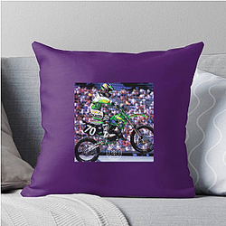 Ricky Carmichael designs Supercross tracks Ricky Carmichael Pillows Cover