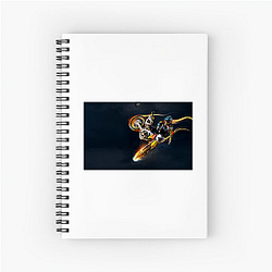 Ricky Carmichael is a legendary racer Ricky Carmichael Notebook