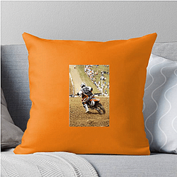 Ricky Carmichael is nicknamed The GOAT Ricky Carmichael Pillows Cover