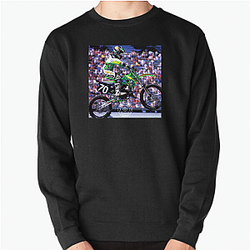 Ricky Carmichael designs Supercross tracks Ricky Carmichael Sweatshirts