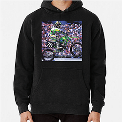 Ricky Carmichael designs Supercross tracks Ricky Carmichael Hoodies