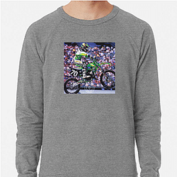 Ricky Carmichael designs Supercross tracks Ricky Carmichael Sweatshirts