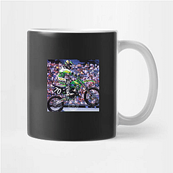 Ricky Carmichael designs Supercross tracks Ricky Carmichael Mugs
