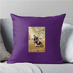 Ricky Carmichael is nicknamed The GOAT Ricky Carmichael Pillows Cover