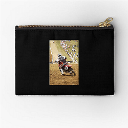 Ricky Carmichael is nicknamed The GOAT Ricky Carmichael Zipper Pouches