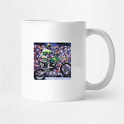 Ricky Carmichael designs Supercross tracks Ricky Carmichael Mugs