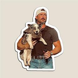 Riley Green Pup Magnet
